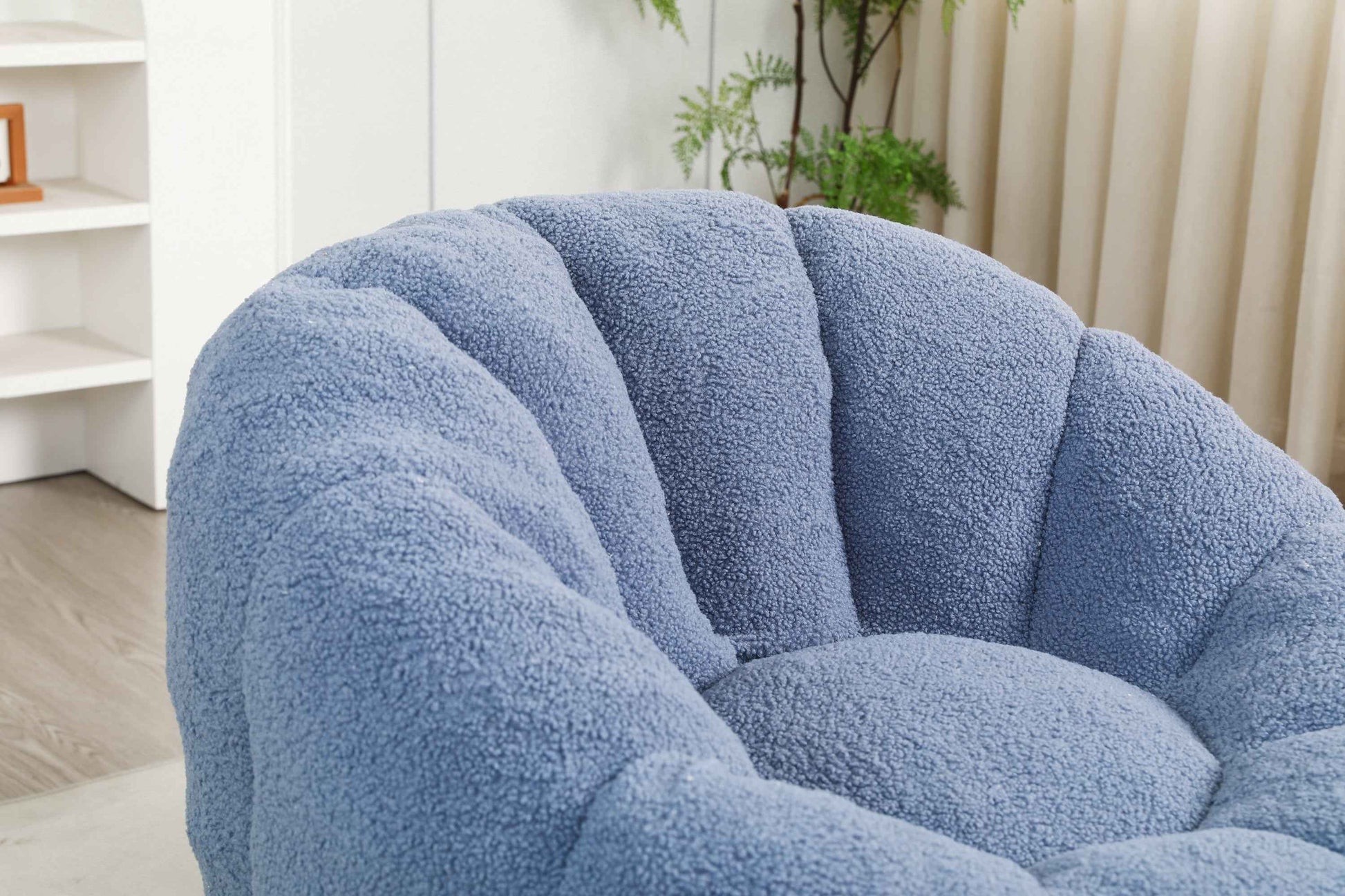 Bean Bag Chair, Bean Bag Sofa Chair with Armrests Stuffed High-Density Foam, Lazy Sofa Comfy Chairs BeanBag Chair for Adults in Living Room,Bedroom Reading
