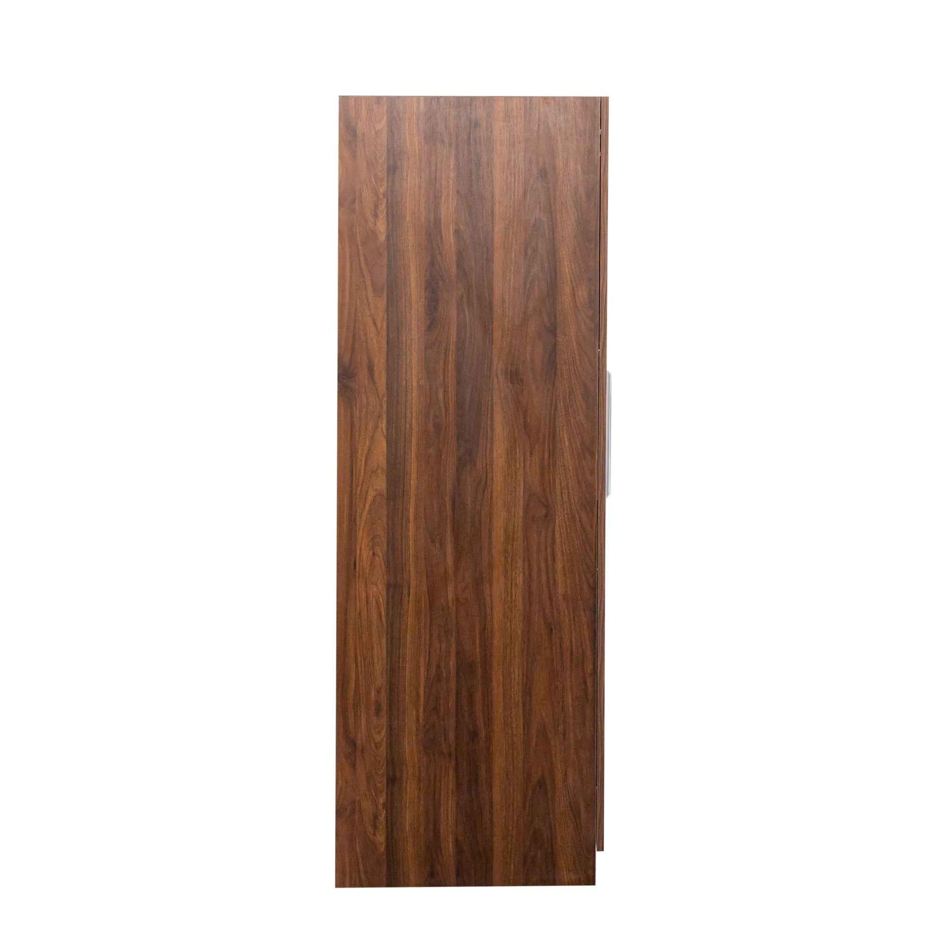 62.99in Kitchen Pantry Cabinet, Walnut  Freestanding Buffet Cupboards Sideboard with Doors &  Shelves, Kitchen Pantry Storage Cabinet for Kitchen, Living Room and Dinning Room