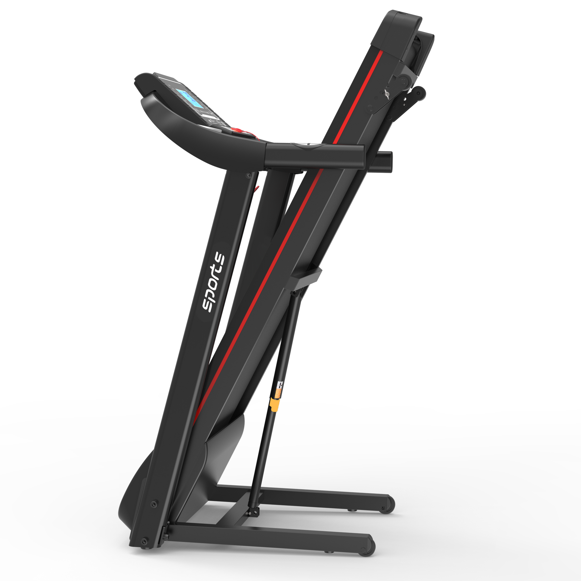 Fitshow App Home Foldable Treadmill with Incline, Folding Treadmill for Home Workout, Electric Walking Running Treadmill Machine 5' LCD Screen 250 LB Capacity Bluetooth Music