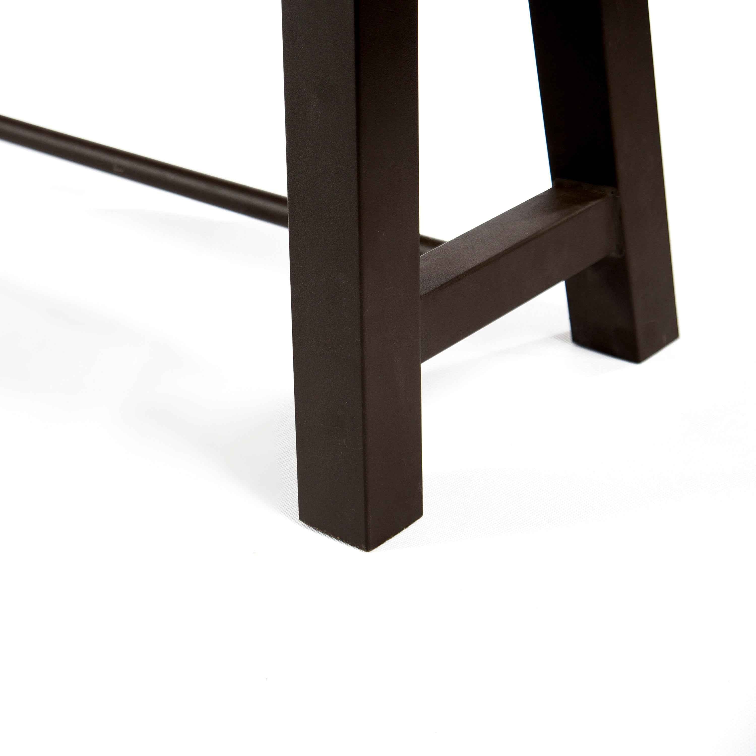 Acacia Wood Outdoor Dining Bench, Patio Backless Bench