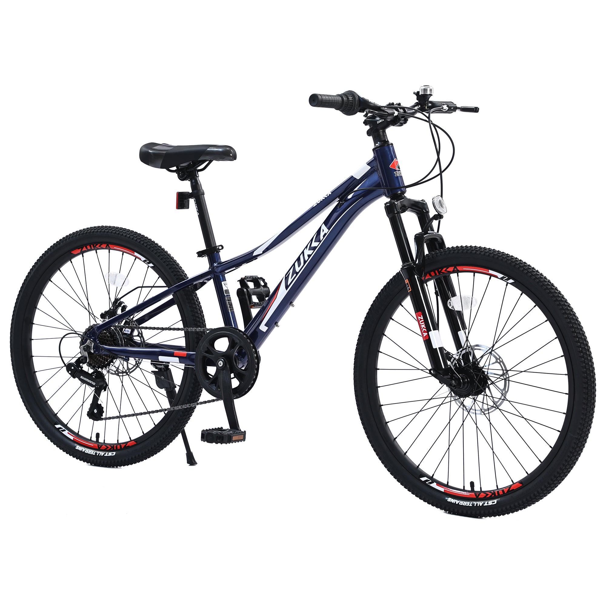 Mountain Bike for Girls and Boys  Mountain 24 inch shimano 7-Speed bike