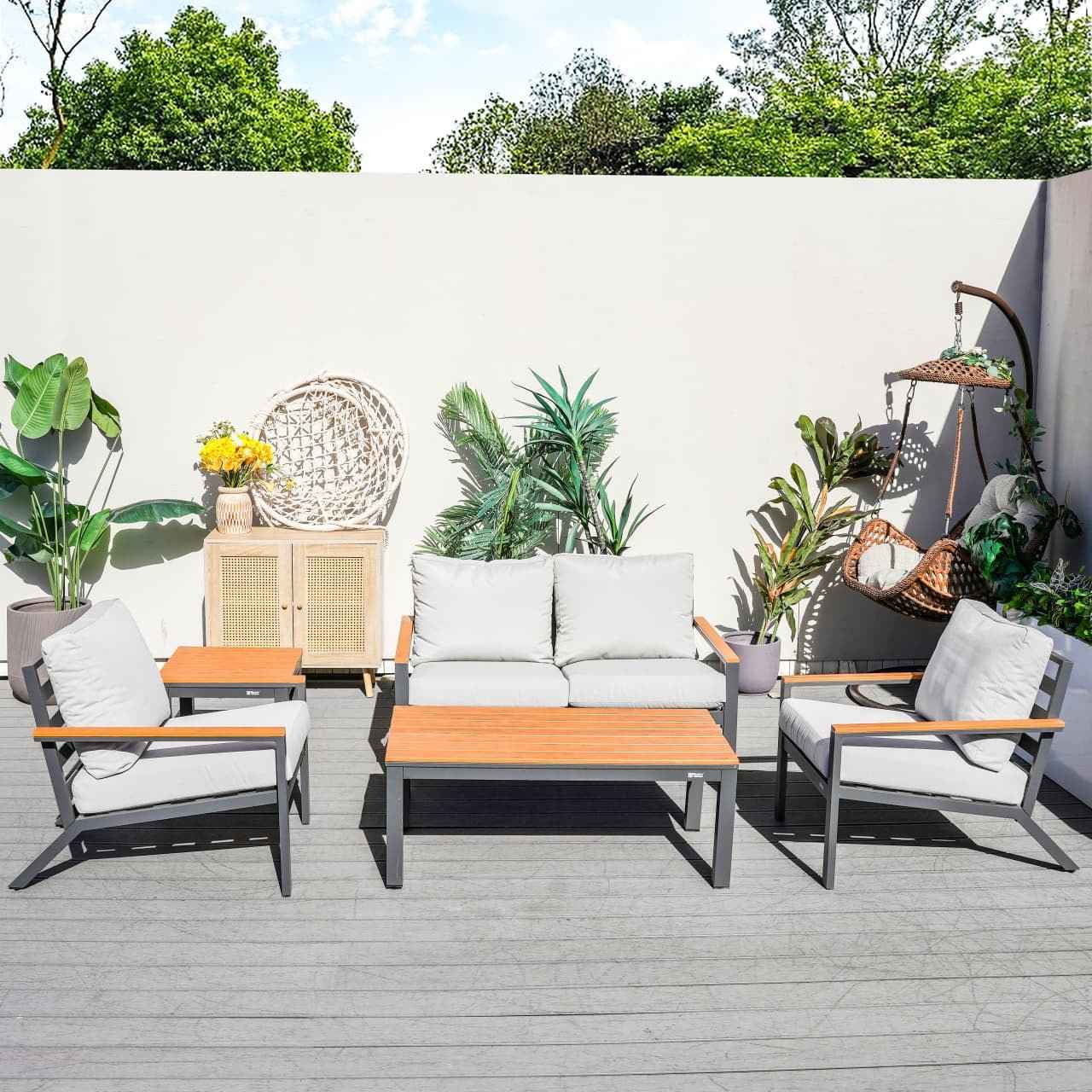 Heidi 5-Seat Conversation Sofa Set (PAS-2481)