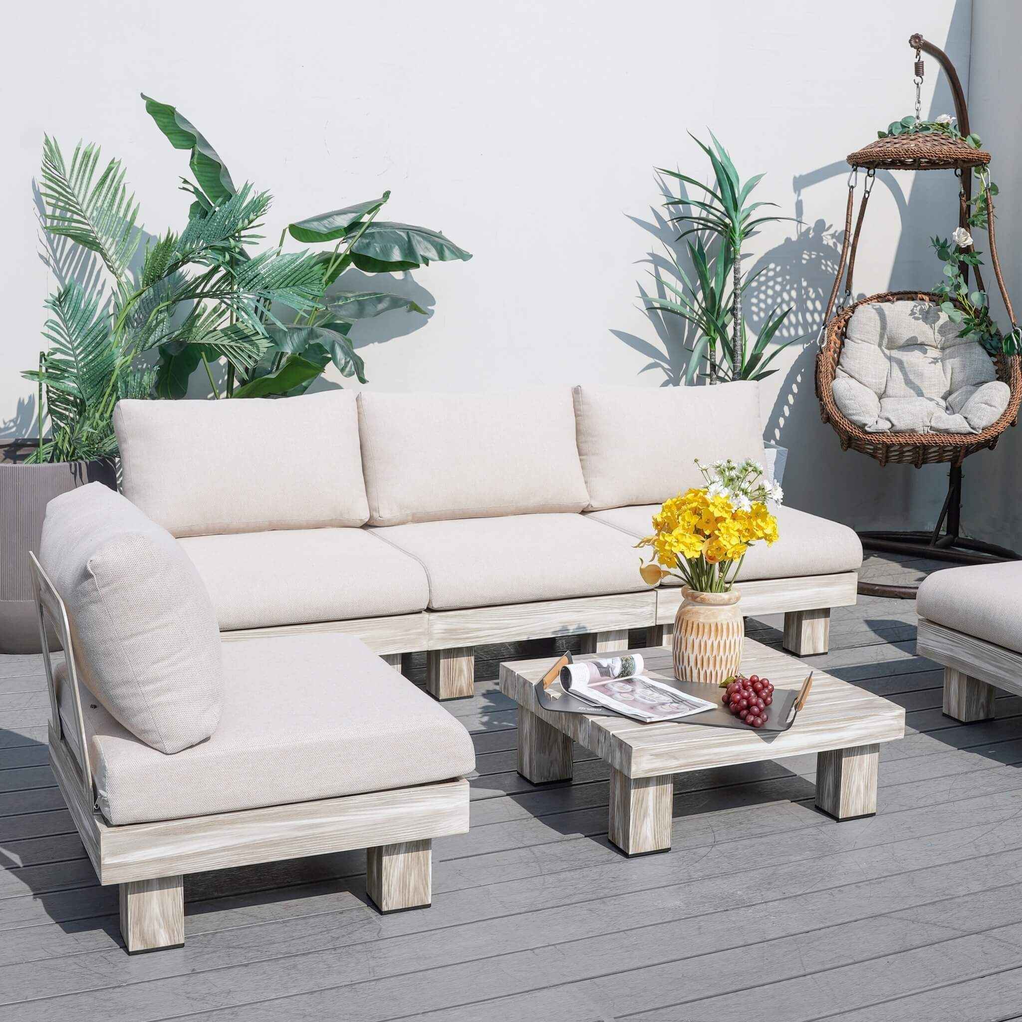 Monterey Modular Armless 5-Seater Sofa Set (PAS-2510-5S-Armless-SET)