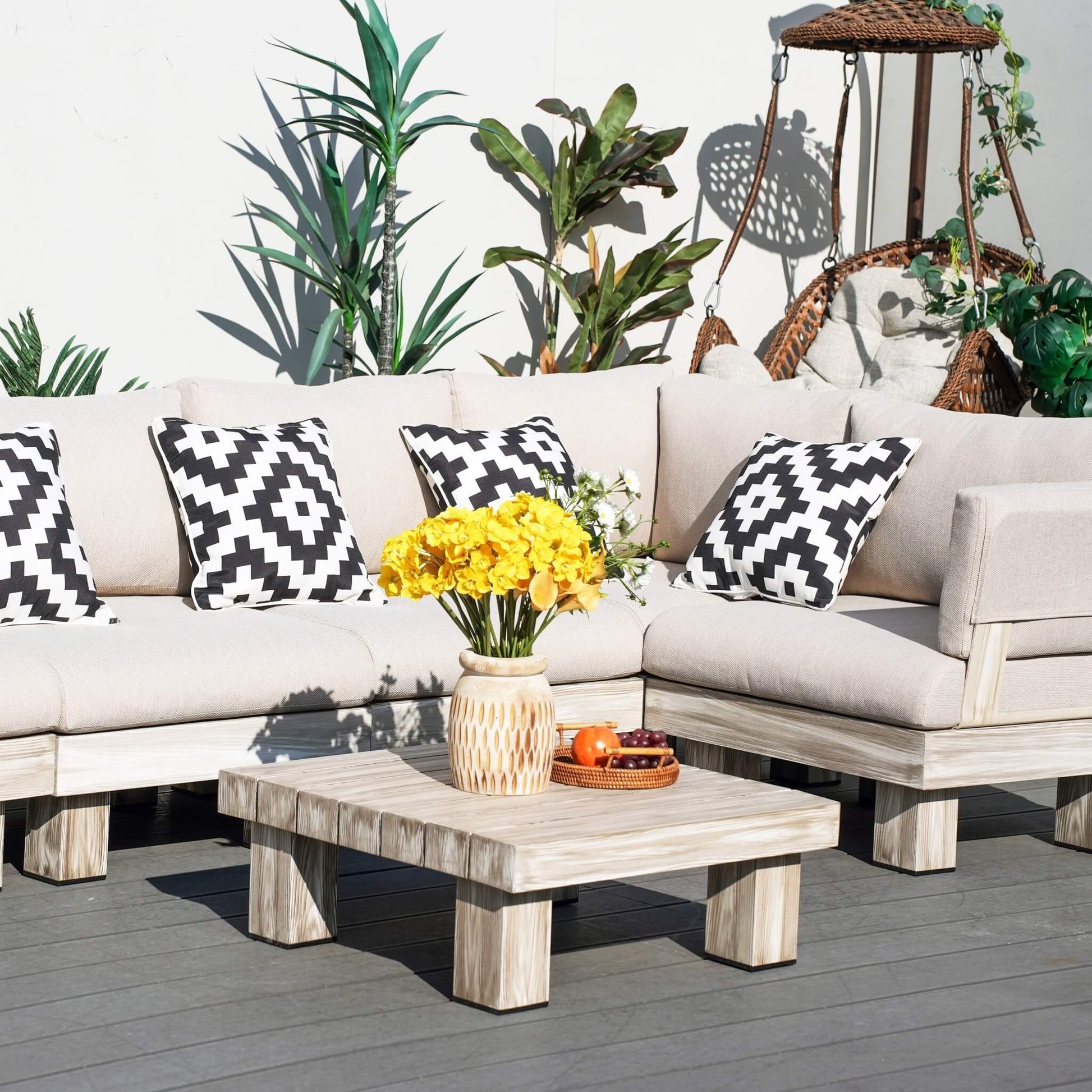 Monterey Modular L3 Corner Sofa Set (PAS - 2510 - L3 - SET) - Direct Wicker