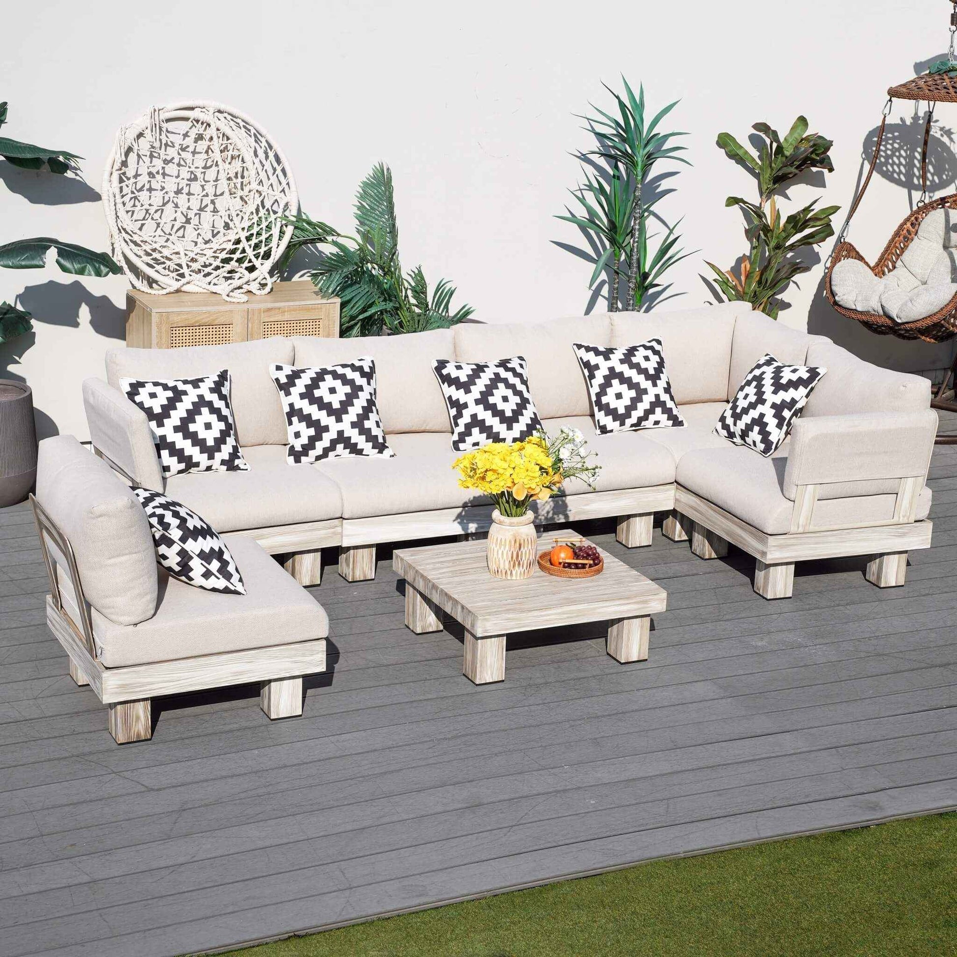Monterey Modular L4 Corner Sofa Set (PAS-2510-L4-SET)