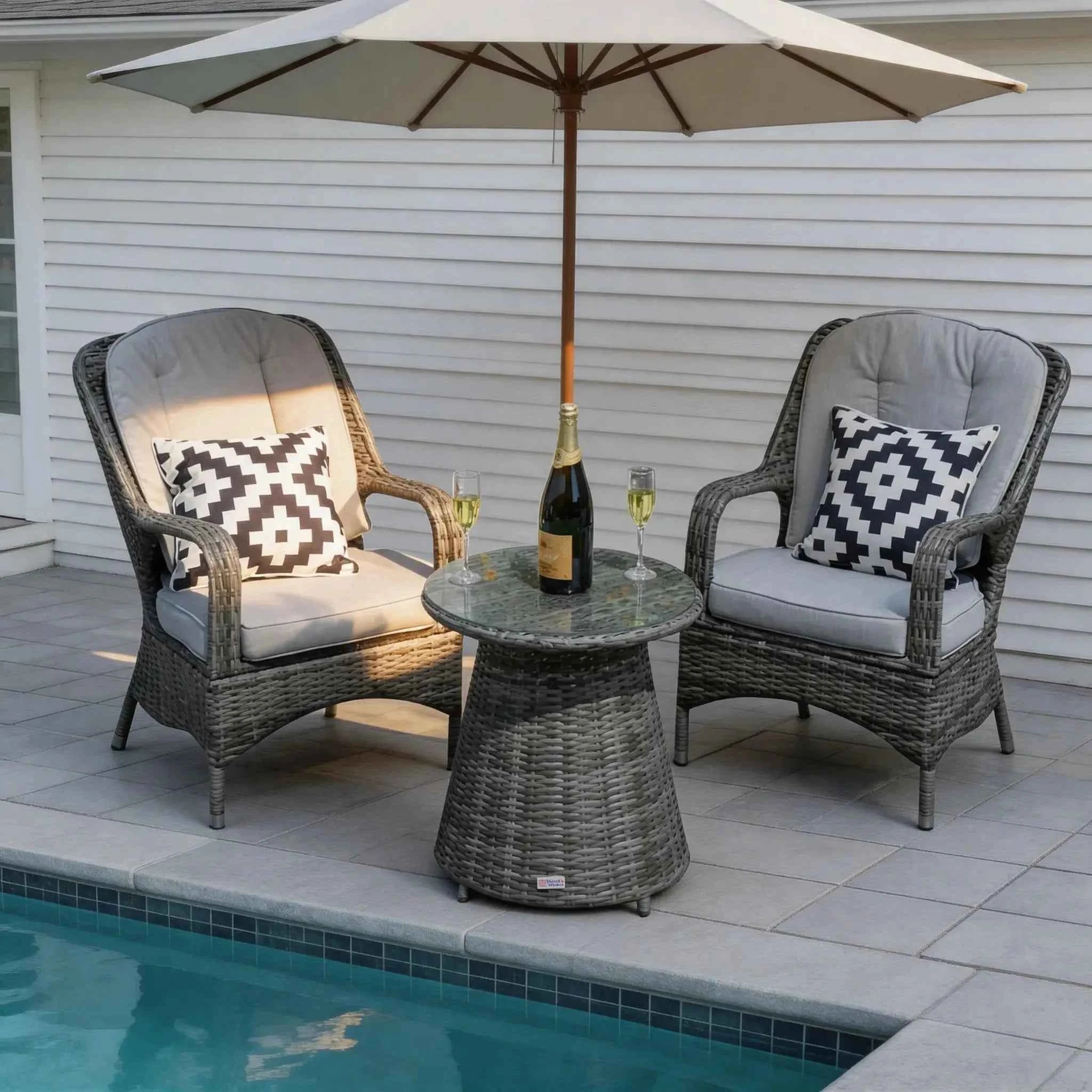 better homes and gardens patio furniture umbrella OVIOS 15FT Double-Sided Market with Base Dark Grey Avoid buying counterfeit products and transacting with unauthorized sellers. 15 ft. Large Market Double