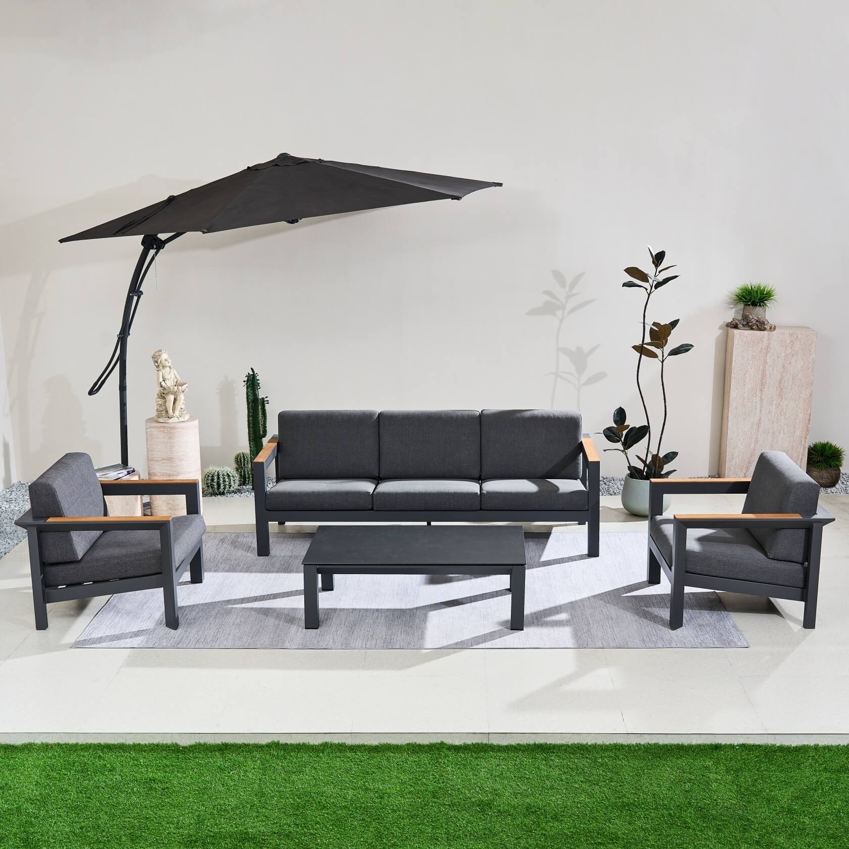Seville Outdoor Sofa Set – 4/5/7 Seater Options (PAS-2326) - Direct Wicker