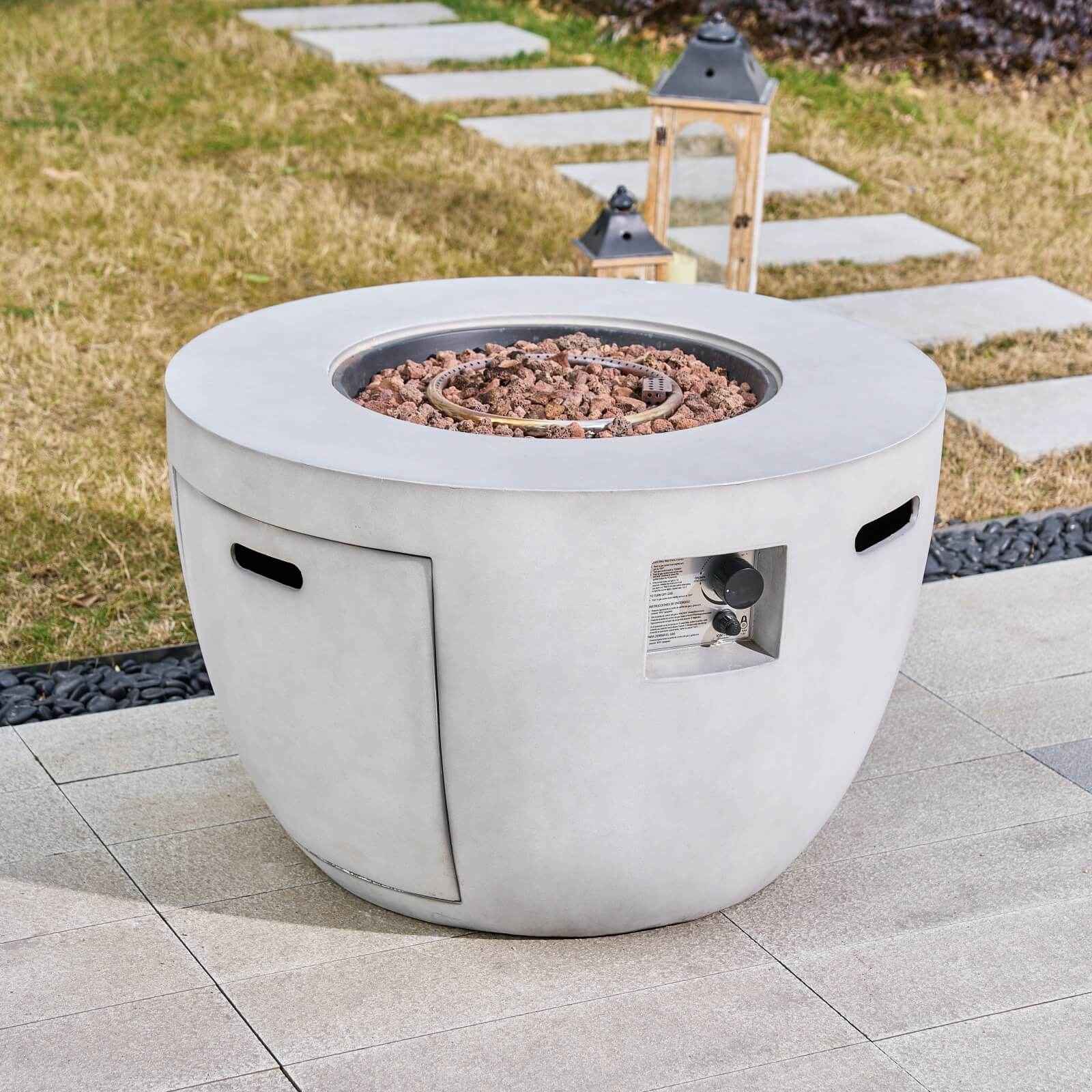 Venetian Round Fire Pit Table for Outdoor Use (PAG-2160)